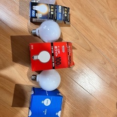 【1個〜可】100W型ボール球 E26口金 3個セットの画像