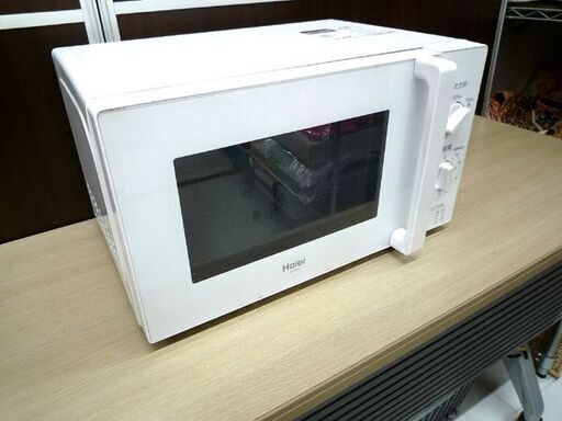 50Hz専用 電子レンジ ハイアール 2018年製 JM-17H-50 ホワイト 中古 苫小牧西店