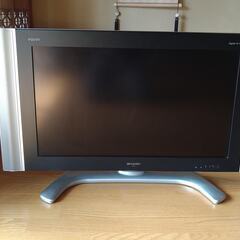 千葉県野田市発　シャープ液晶テレビ・AQUOS LC-32BD2（2006年製）・取りに来られる方にあげますの画像