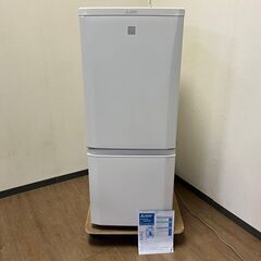 2020年製 冷蔵庫 146L 三菱ノンフロン冷凍冷蔵庫 MR-P15EE-KW1