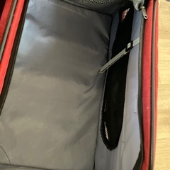 伸縮式ハンドル付き　小型〜中型犬ペットカート　キャリーケースの画像