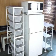 ●イケア IKEA　便利収納ラック！ ●ヨナクセル JONAXEL ●4コセット +別売りの天板2枚付き♪ 　半額以下！※の画像