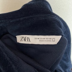 ZARA コーデュロイシャツの画像