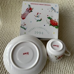 KFCクリスマスカップ・ソーサー陶器の画像