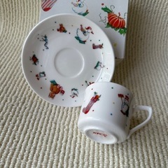 KFCクリスマスカップ・ソーサー陶器の画像