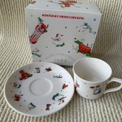 KFCクリスマスカップ・ソーサー陶器の画像