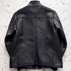 Hugo BOSS   ラムレザー　
ライダースジャケット　の画像