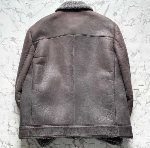 Hugo BOSS  ラムレザーフライトジャケット