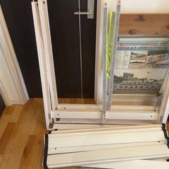 シングルすのこベッド　ホワイトの画像