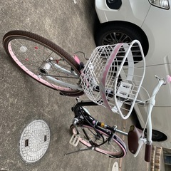22インチ 女の子 自転車の画像