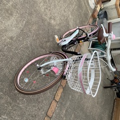 22インチ 女の子 自転車の画像