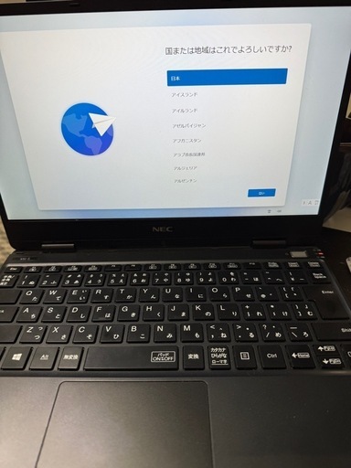 ノートPC　NEC