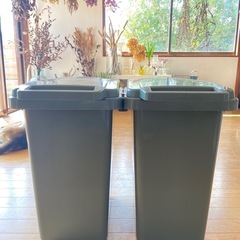 ゴミ箱２つ
