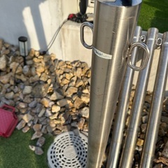 車止めポール ４本セットの画像