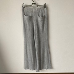 【新品未使用タグ付き】chicoリブニットパンツの画像