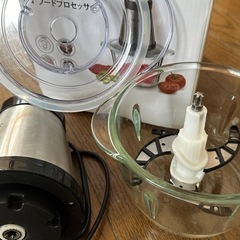 予定者を決めました。料理が好きな方へおすすめ！フードプロセッサー