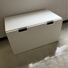 IKEA 収納ボックス　引き出し　ベンチ　トロッコ