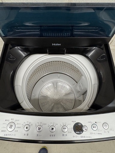 Haier ステンレスブラック 7㎏洗濯機