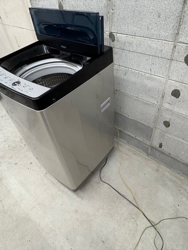 Haier ステンレスブラック 7㎏洗濯機