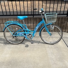 22インチ　女児用自転車　　