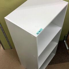 カラーボックス３段　白　＜No.1＞の画像