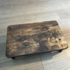 卓上収納　木製　ケース付きの画像