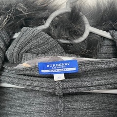 BURBERRY リブニットボレロの画像