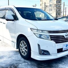 全国自社ローン＃ＭＹＮＥＯオートローン　日産 エルグランド2.5 250ハイウェイスター アーバンクロム 4WD 　函館店舗　自社ローン　リース　自己破産　債務整理　自己破産　他社お断りの方の画像