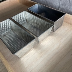 用途はさまざま　パンの型　３個セット　の画像