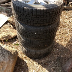スタッドレスタイヤ　ホイールセット 185/65R14 zack...