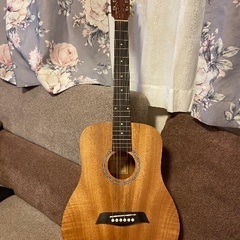 【お取引中】ミニアコースティックギターの画像