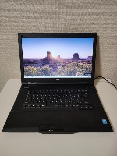 NEC 15インチノートPC　corei5　ACアダプター付き