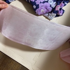 単品購入可能！浴衣小物セット（帯・飾り・帯締め・帯板）の画像