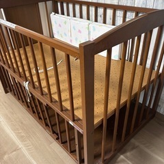 【お話中】ベビーベッド