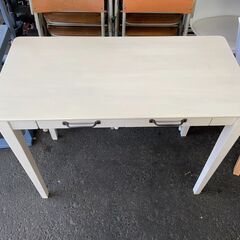 デスク　No.1789　MIGNON-D90　弘益　ミニヨン 　オフホワイト　【リサイクルショップどりーむ荒田店】