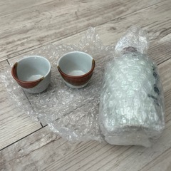 沢の鶴　　徳利とお猪口