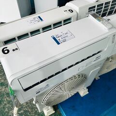 ヤマダデンキ 6畳用 エアコン 2023年製 工事費込み