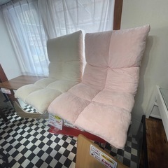 【リサイクルサービス八光】幅52㎝　アイリスオーヤマ　座椅子 NFC-C の画像