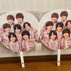 なにわ男子　うちわ1枚100円の画像