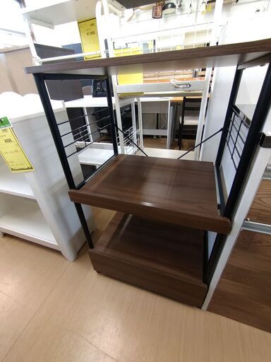 【D81】レンジラック  ニトリ バリオ60