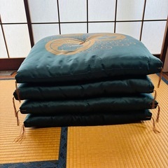 【終了】座布団４枚  婚礼 来客用 仏事 法要の画像