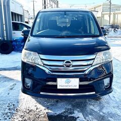 全国自社ローン＃ＭＹＮＥＯオートローン　日産 セレナ2.0 ハイウェイスター Vセレクション+Safety 4WD 自社ローン　リース　自社分割　函館在庫の画像