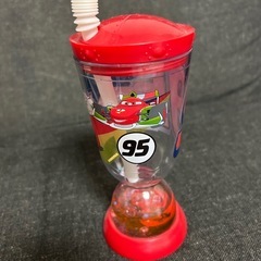 美品　カーズ　スノードームタンブラー　カーズ コップ の画像