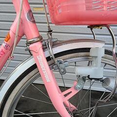 ブリジストン 低学年向け 自転車 ダメージ多めの画像