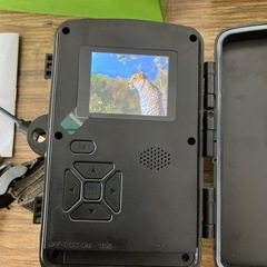 新品未使用！　トレイルカメラ　防犯カメラ　電池式でつかえますの画像