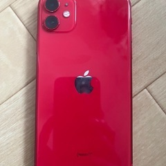 iPhone11 64G レッド SIMフリーの画像