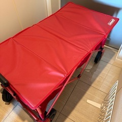 コールマン　アウトドアワゴン（テーブル付き）の画像