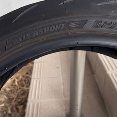 大型バイク用リアタイヤ 190/50ZR17の画像