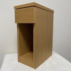 ✨超美品✨ナイトテーブル　ベッドサイドテーブル　引き出し　コンセ...