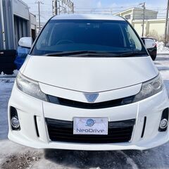 全国自社ローン＃ＭＹＮＥＯオートローン　トヨタ エスティマ2.4アエラス プレミアム エディション 4WD  自社ローン　リース　自社分割　函館在庫の画像